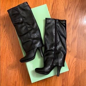 Madeline Stuart Faux Leather Heeled Boots